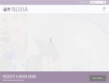 Tablet Screenshot of nuviacloud.com